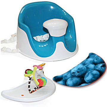 プリンスライオンハート ベベポッド チャブズ プラス ブルーベリー bebePOD Chubs plus キッズチェア ベビー ローチェア テーブル おもちゃ 付き【送料無料 沖縄・一部地域を除く】【在庫処分】